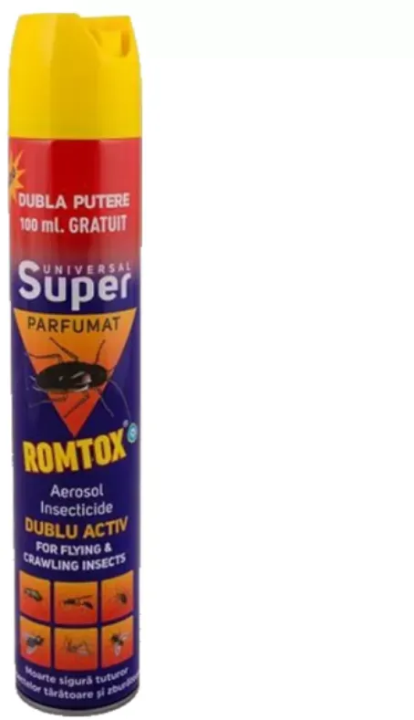Produse curatenie locale Insecticid universal super parfumat 500ml ROMTOX