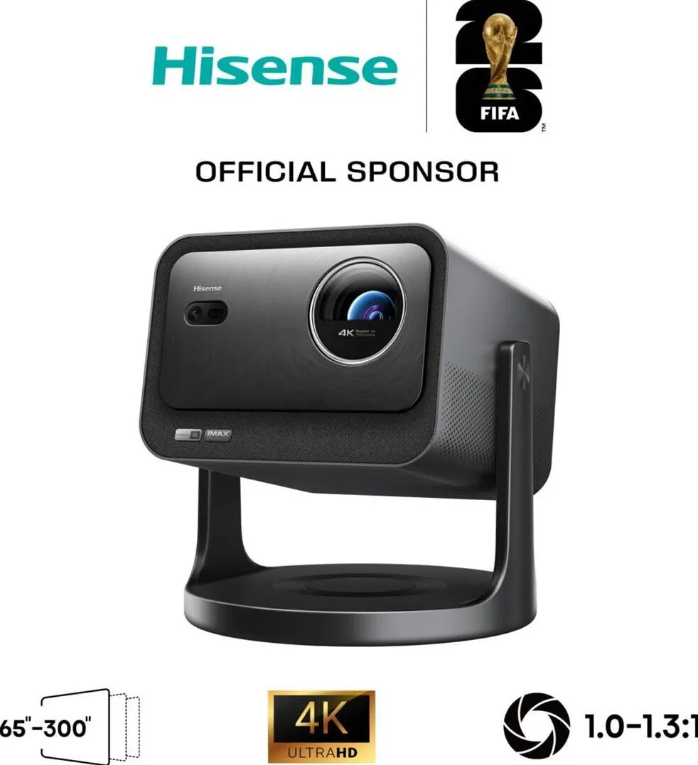 Videoproiector Hisense Hisense C3 DLP UHD 4K (3840x2160) 3D Metallic