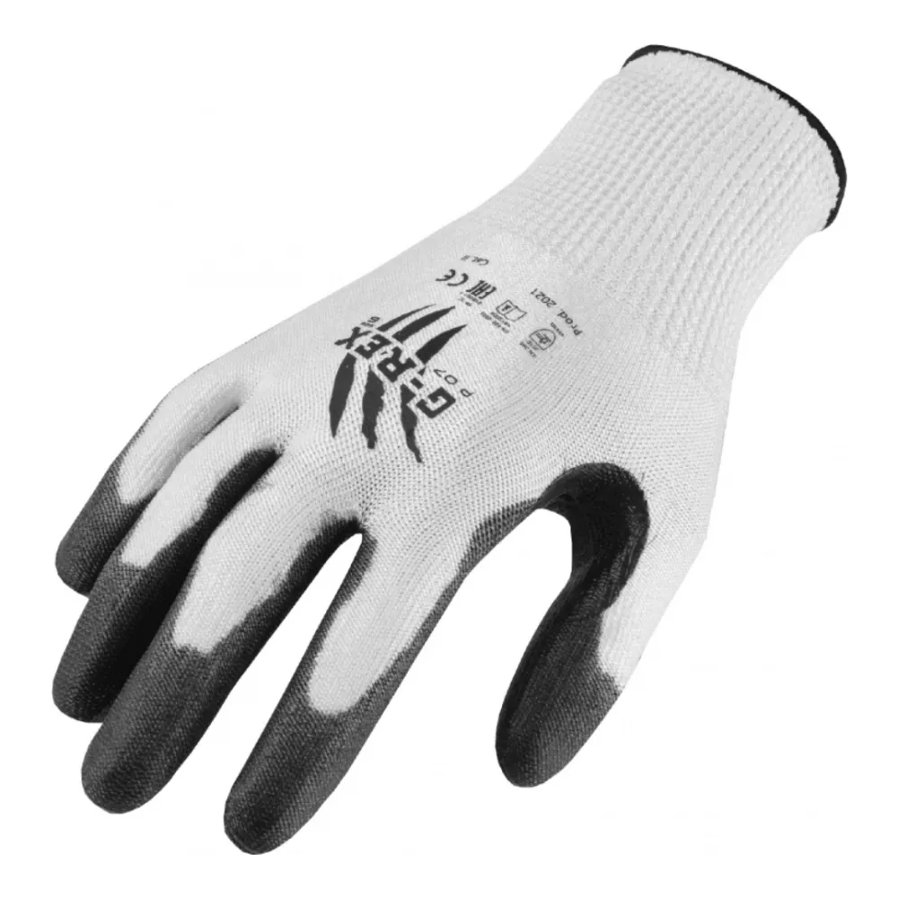 Protectia muncii PBS Manusi protectie, din nailon/UHMWPE/PU, EN 388 (4121X), EN 420+A1, G-REX- P07 - marimea 8