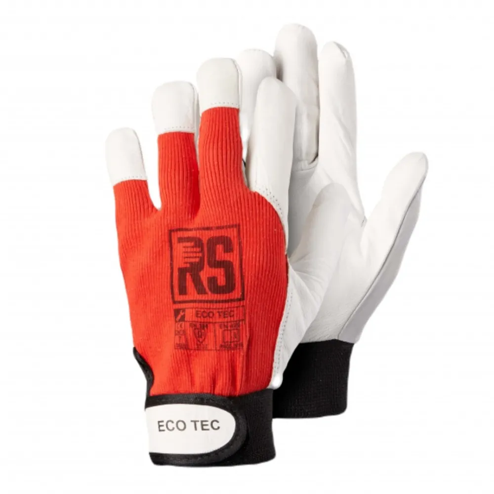 Protectia muncii PBS Manusi protectie, din piele de capra, EN 388 (3243X), EN 420+A1, RS- Eco Tec - marimea 7