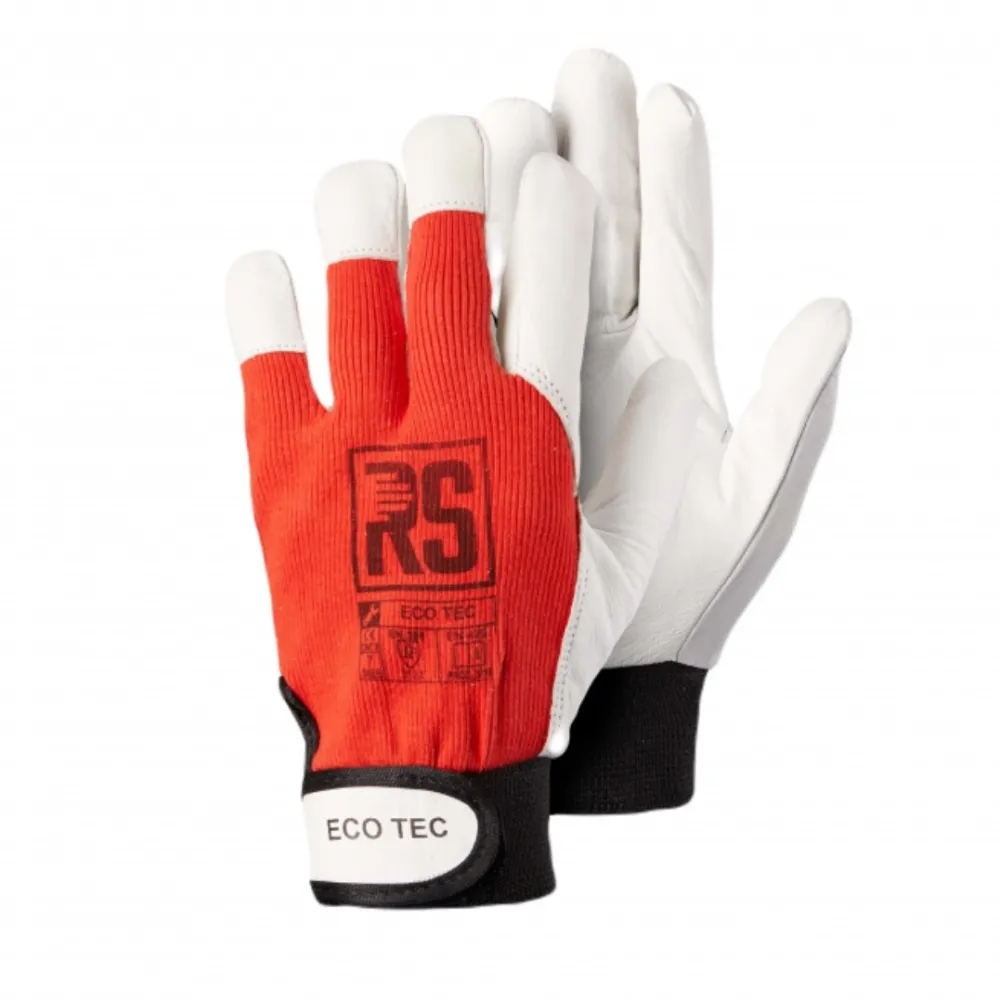 Protectia muncii PBS Manusi protectie, din piele de capra, EN 388 (3243X), EN 420+A1, RS- Eco Tec - marimea 8