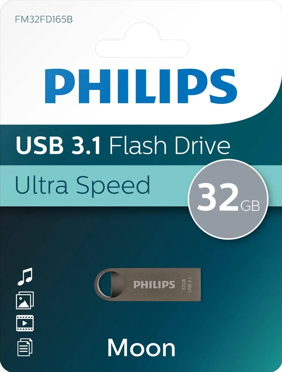 Memorie USB Philips USB 3.1 - 32GB PHILIPS Moon edition