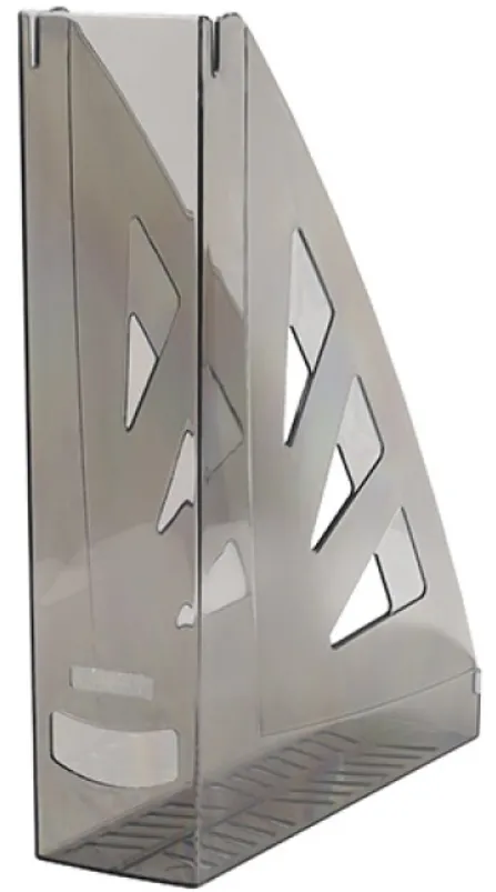 Office Products Suport vertical plastic pentru cataloage Office Products - fumuriu