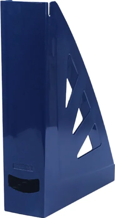 Office Products Suport vertical plastic pentru cataloage Office Products - bleumarin