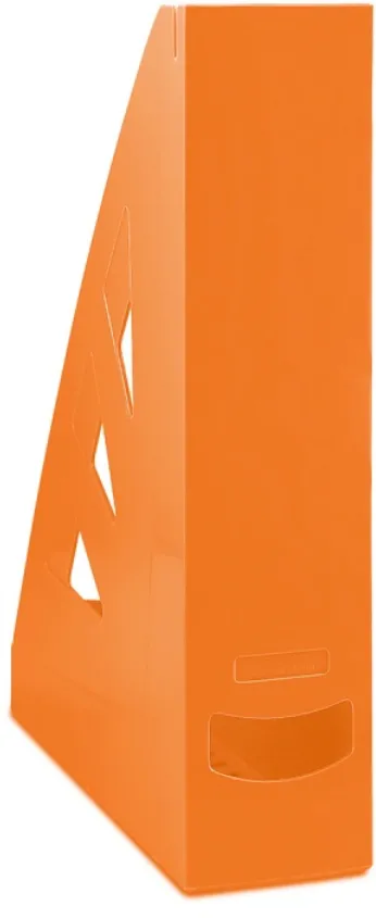 Office Products Suport vertical plastic pentru cataloage Office Products - orange