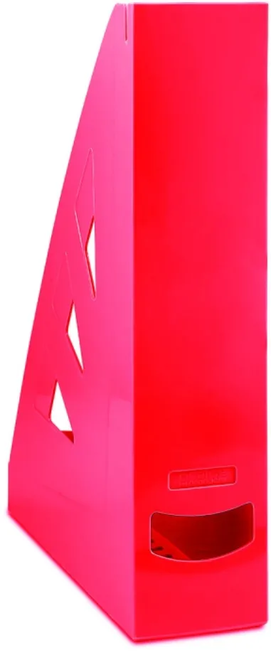 Office Products Suport vertical plastic pentru cataloage Office Products - rosu