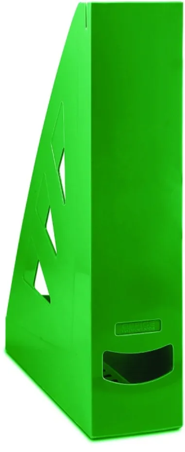 Office Products Suport vertical plastic pentru cataloage Office Products - verde