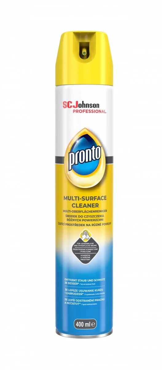 Chemia PRONTO Multi Surface Cleaner, spray cu spuma pt. curatare, stralucire, intretinere suprafete, 400ml