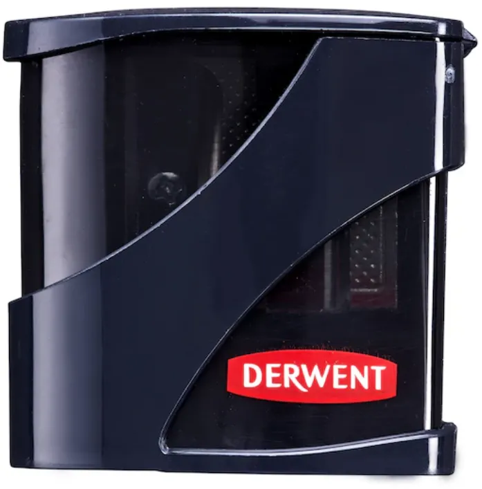 DERWENT Ascutitoare DERWENT Professional, metalica, duala, cu rezervor, pt creioane pana la 11mm, neagra