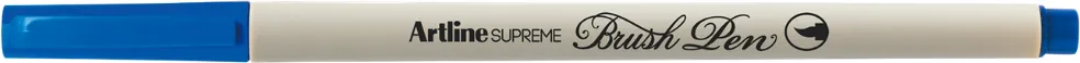 Marker Artline Supreme Brush Pen EPFS-F-MBL flexibil albastru electric
