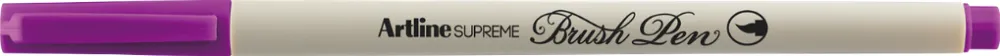 Marker cu varf pensula Artline Supreme Brush Pen magenta