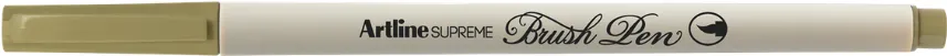 Marker Artline Supreme Brush Pen verde masliniu