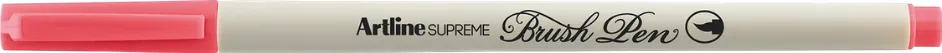 Marker Artline Supreme Brush Pen roz varf flexibil