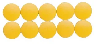Maul Magneti forma rotunda, D20mm, 0.30 kg forta, 10 buc/set, MAUL Solid - galben