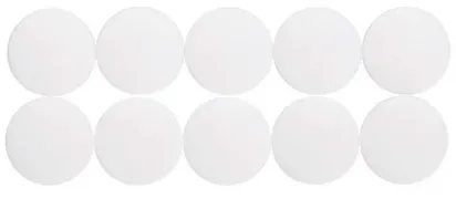 Maul Magneti forma rotunda, D24mm, 0.60 kg forta, 10 buc/set, MAUL Solid - alb