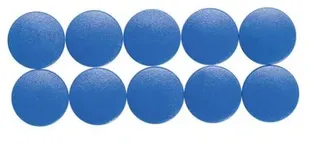 Maul Magneti forma rotunda, D24mm, 0.60 kg forta, 10 buc/set, MAUL Solid - albastru