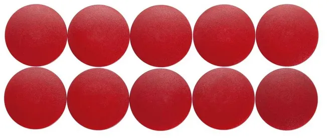 Maul Magneti forma rotunda, D32mm, 0.80 kg forta, 10 buc/set, MAUL Solid - rosu