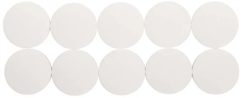 Maul Magneti forma rotunda, D38mm, 2.50 kg forta, 10 buc/set, MAUL Solid - alb