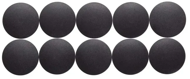 Maul Magneti forma rotunda, D38mm, 2.50 kg forta, 10 buc/set, MAUL Solid - negru