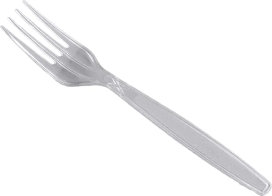 Horeca si uz casnic Furculite albe compostabile 100 buc/set