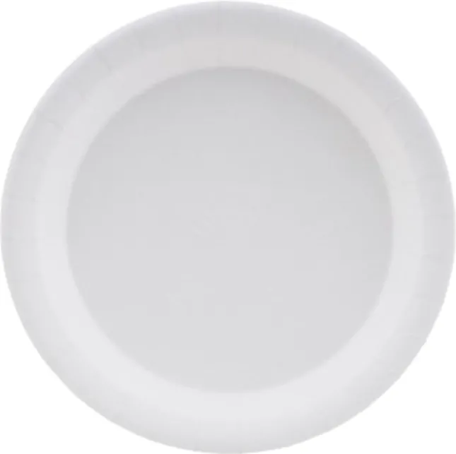 Horeca si uz casnic Farfurie bio rotunda din carton, diam. 18 cm, 50buc/set
