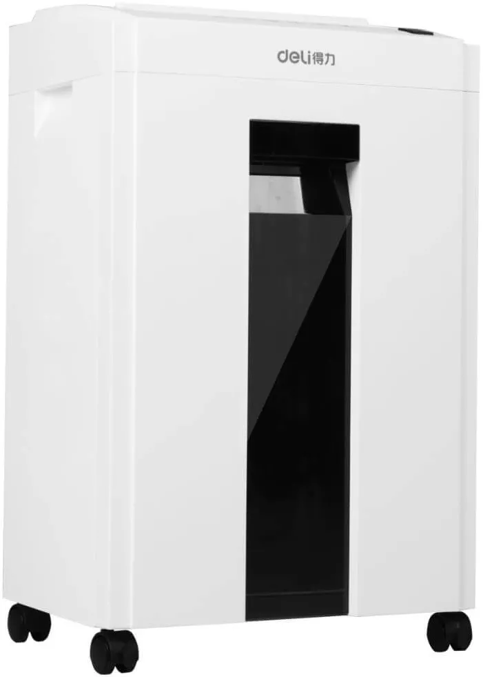 DELI Distrugator de Documente Deli 9952 Cross Cut 4x25, Nivel Securitate 4, 10 Coli