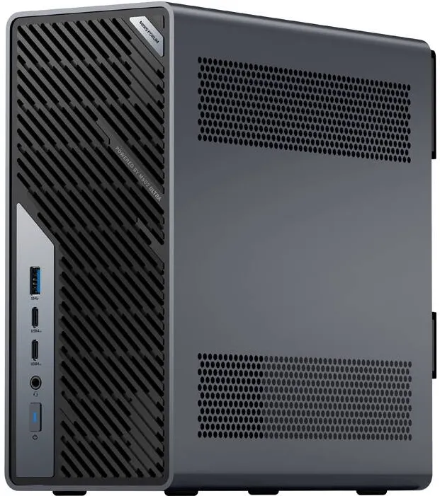Sistem Mini Minis Forum MS-02U-235HX cu procesor Intel Core Ultra 5 235HX (barebone)