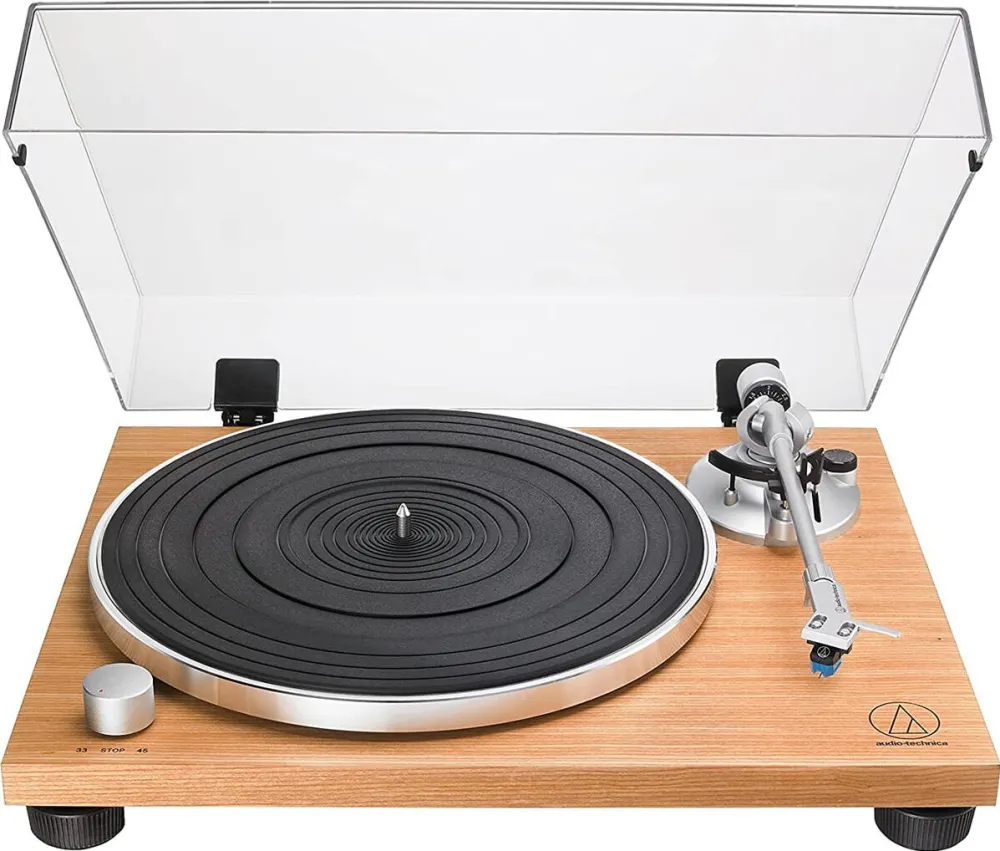 Pick-up Audio Technica AT-LPW30TK, turntable (brown)