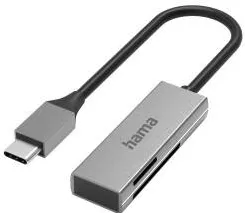 Card Reader HAMA USB, USB-C, USB 3.0, SD/microSD