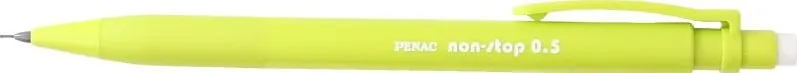 Penac Creion mecanic PENAC Non-Stop pastel, rubber grip, 0.5mm, varf retractabil - corp verde