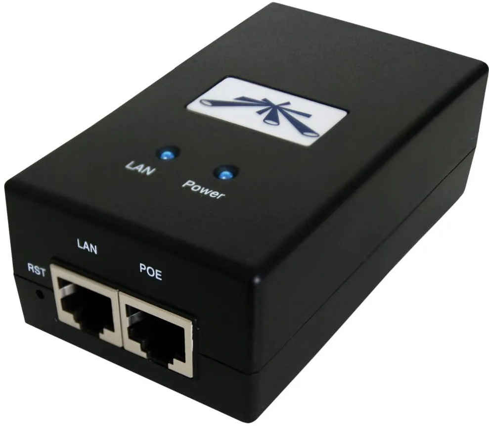Adaptor UBIQUITI PoE-24 Passive PoE Adapter EU, 24V 0.5A, grounding/ESD protection, 12W