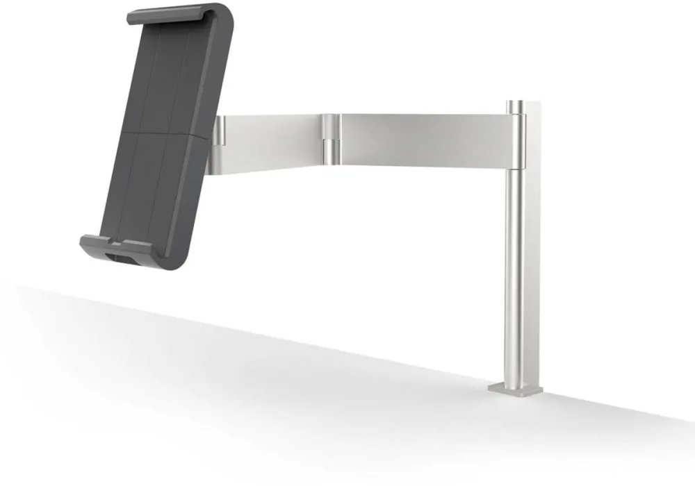 Durable Husa/Stand Tableta TABLE CLAMP metallic silver 8931-23
