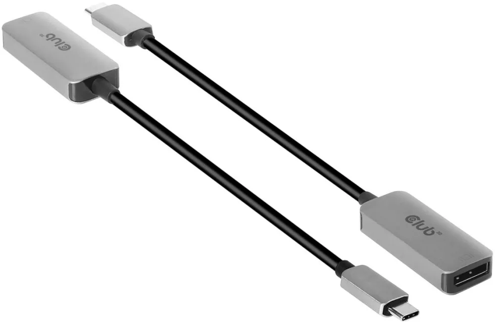 Adaptor CLUB 3D CLUB3D USB tip C la DisplayPort 1.4 8K60Hz HBR3