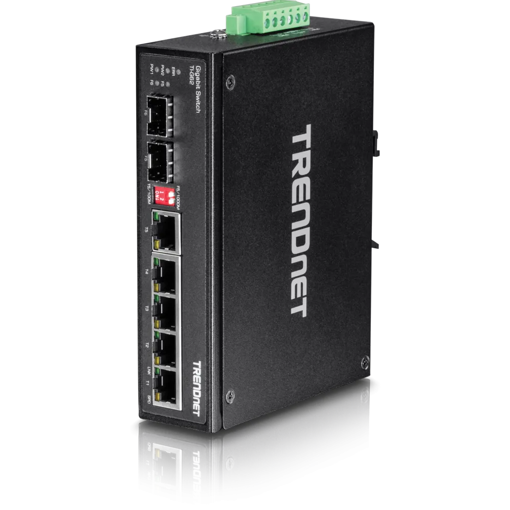 Switch TRENDnet Industrie 6 Port Gbit IP30 Metall