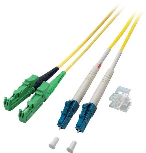 Accesoriu Retea EFB Duplex Jumper LC-E2000 9/125, OS2, LSZH, gelb, 3mm,