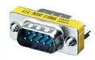 Adaptor EQUIP Gender Changer 9pol St/St mini