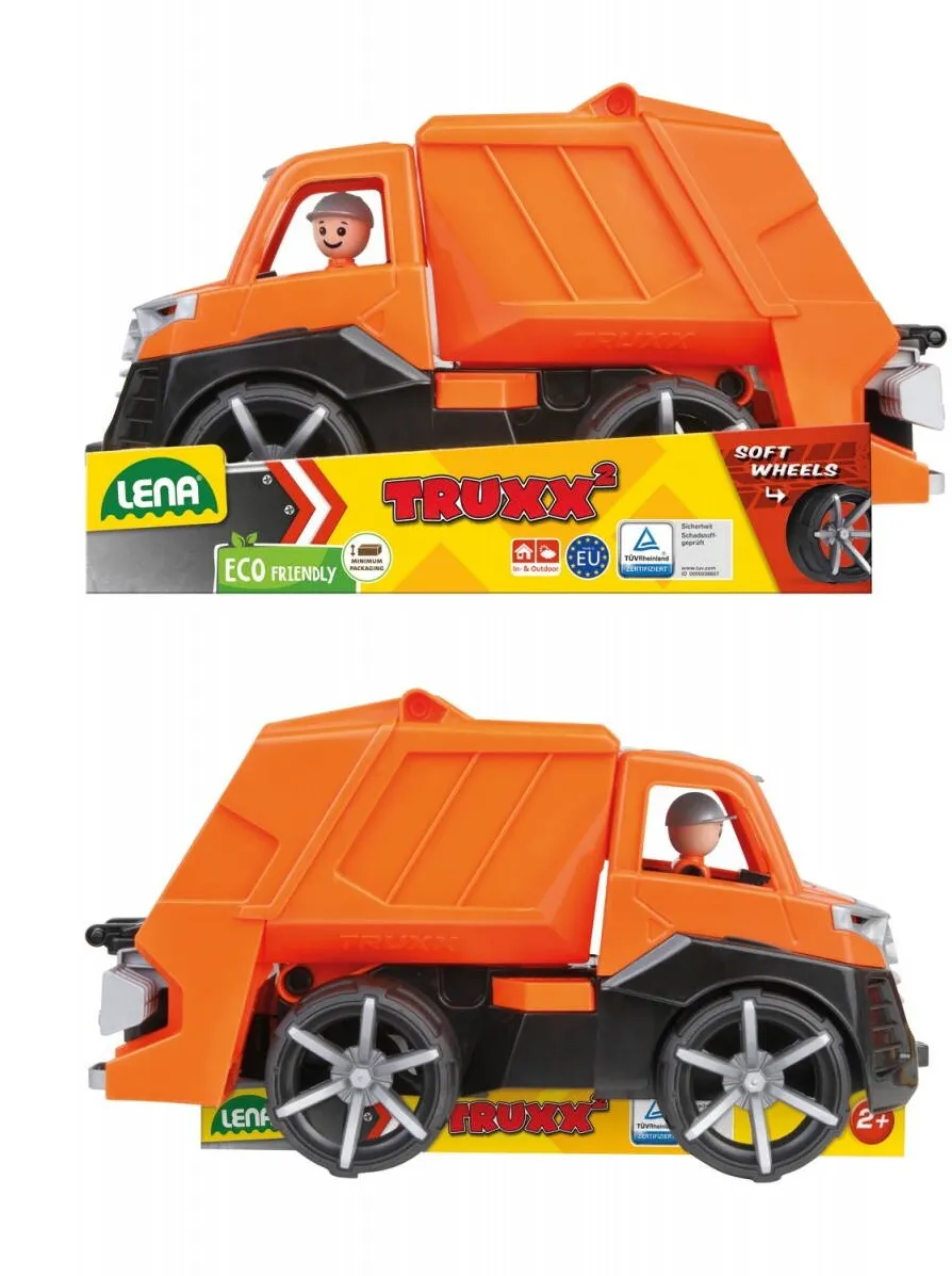 Masinuta Lena Vehicle Truxx2 Garbage Truck presenter