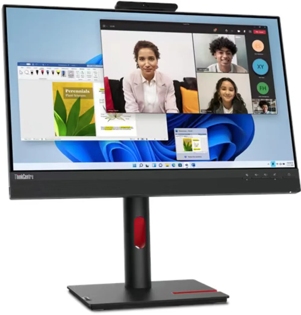 Monitor Lenovo ThinkCentre Tiny-In-One 24 Gen 5 Touchscreen 23.8 inch FHD IPS 4 ms 60 Hz KVM Webcam