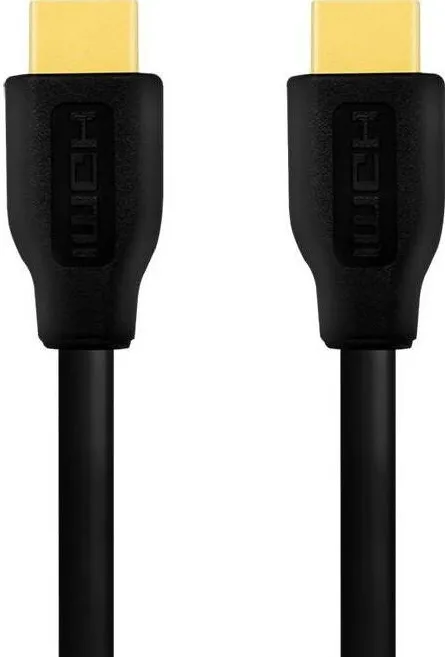 Logilink HDMI-Kabel A/M zu A/M, 4K/60 Hz, CCS, schwarz, 1,0m
