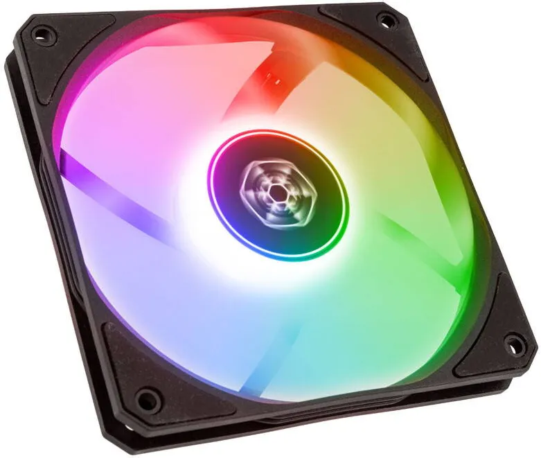 Silverstone SST-AS120B-ARGB, ventilator RGB - 120mm
