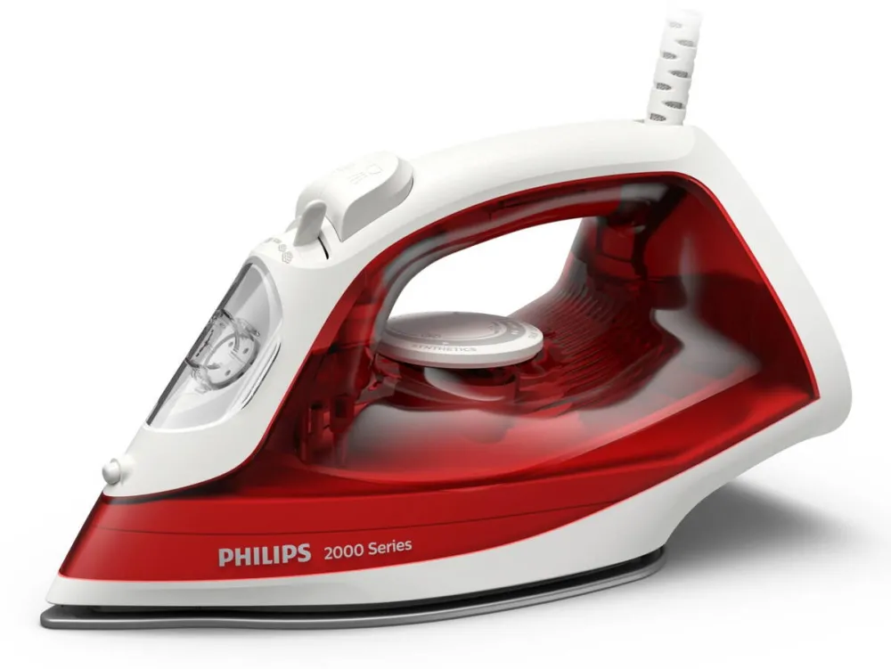 Fier de calcat cu aburi Philips DST2010/40 2000 W rosu alb