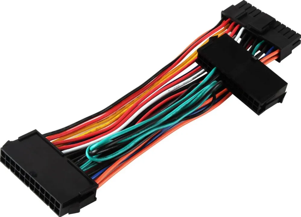 Adaptor Silverstone SilverStone SST-PP10 - Dual 24-Pin auf Single 24-Pin Adapter