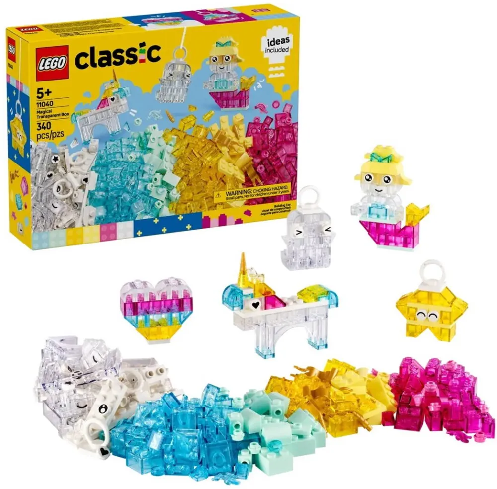 LEGO CLASSIC 11040 Magical Transpanent Box