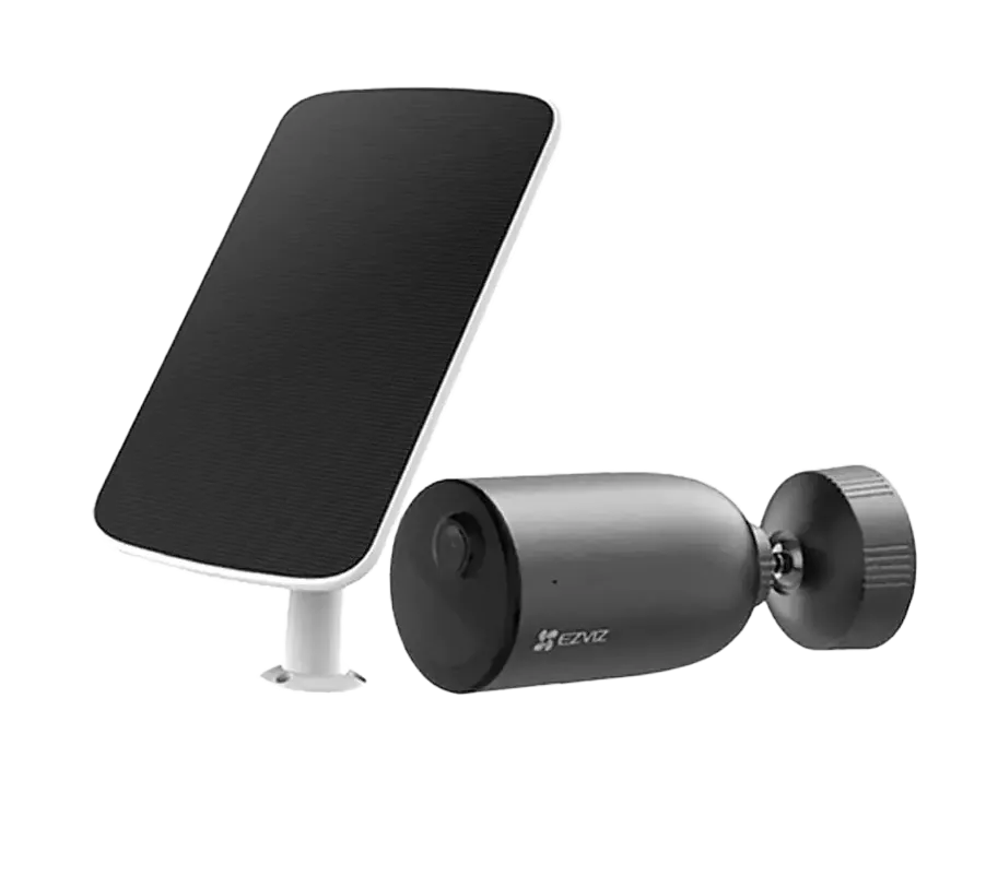 Camera Supraveghere EZVIZ CS-EB3 4G Exterior Camera with battery and solar panel (2K, 4GA, 5W), Grey