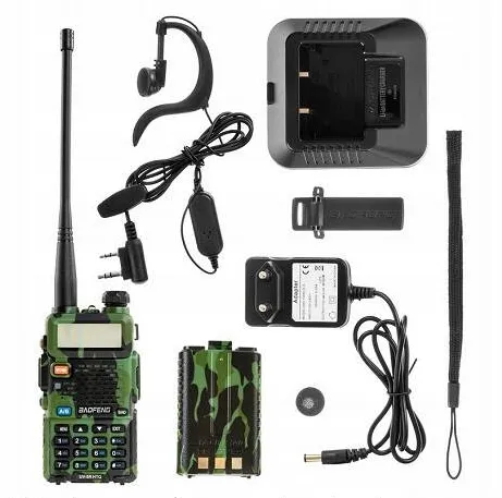 BAOFENG UV-5R HTQ Camov WALKIE-TALKIE