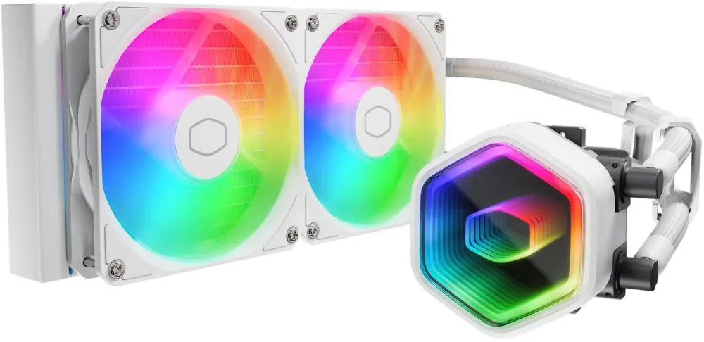 Cooler Cooler Master Watercooling MasterLiqu 240 Core II ARGB white