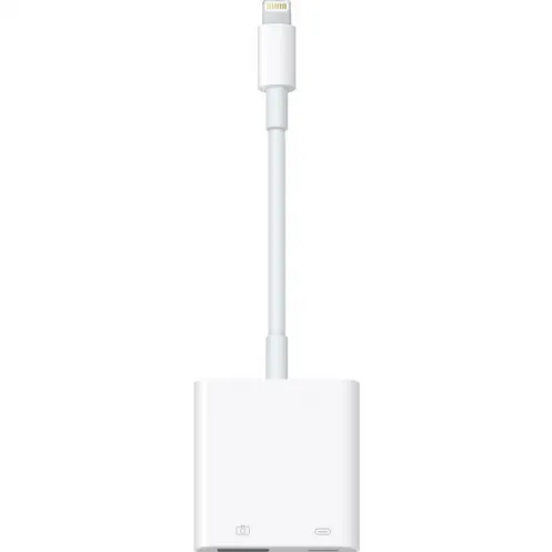 Adaptor camera Apple MX5J3ZM/A, Lightning la USB 3 (Alb)