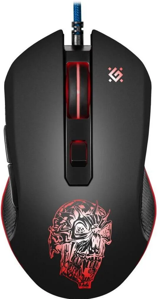 Mouse Defender Kit mouse si mousepad gaming Defender, 12800 DPI, Negru