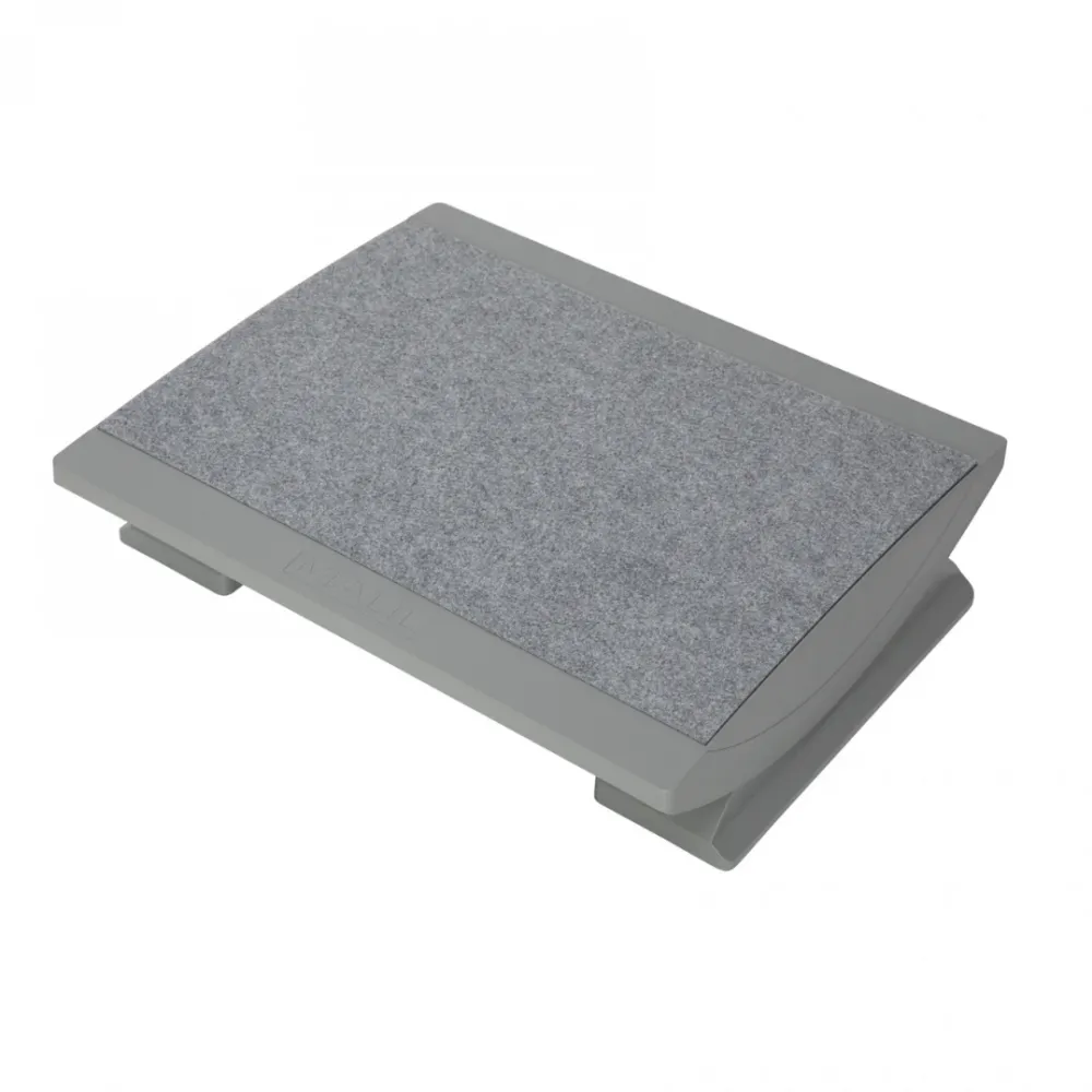 Maul Suport pentru picioare, cu covoras, ergonomic, ajustabil (x5), 45x39 cm, MAUL Pro - gri