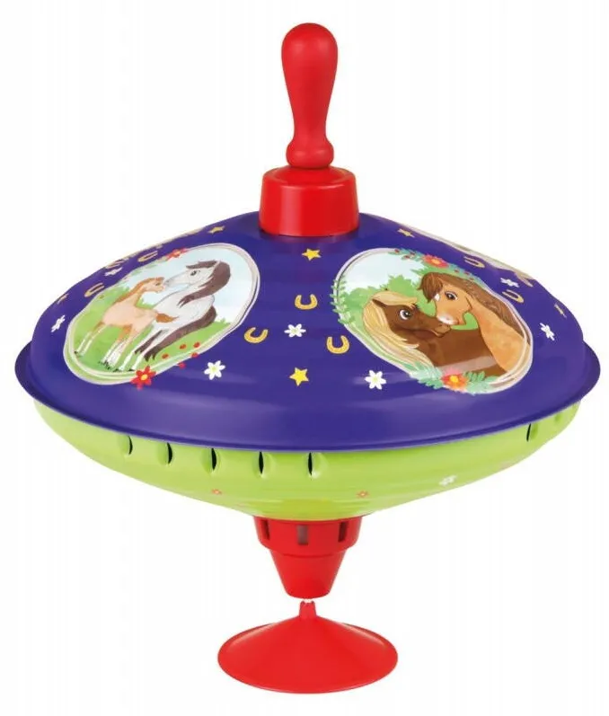 Jucarie Educationala Lena Jucarie interactiva titirez, Lena, 19 cm, Metal/Plastic